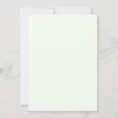 Cartes d'invitation simples pour les 58 ans Hommes (Dos)
