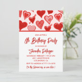 Cartes d'invitation simples pour son 6ème annivers (Debout devant)