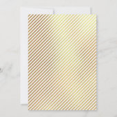 Cartes d'invitation simples pour une fête de fin d (Dos)