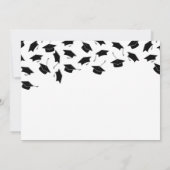 Cartes d'invitation simples pour une fête de remis (Dos)