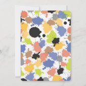 Cartes d'invitation Sport Vedette (Dos)