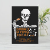 Cartes d'invitation SUSHI (Debout devant)