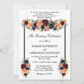 Cartes d'invitation traditionnelles pour mariage j (Devant)