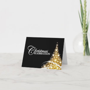 Cartes d'invitations de fête de Noël