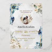 Cartes d'invitations de mariage (Recto)