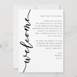 Cartes d'itinéraire du week-end Mariage de bienven