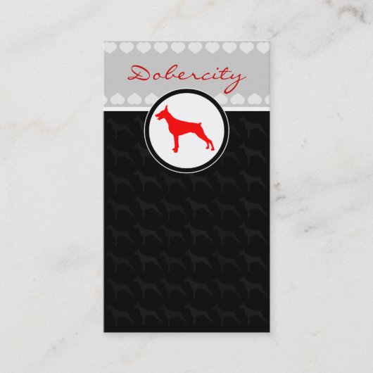 Cartes Doberman (Devant)