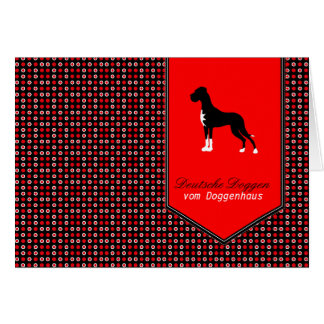 Cartes Dogue Allemand