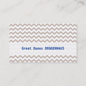 Cartes Dogue Allemand (Dos)