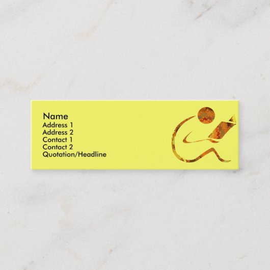 Cartes d'or de profil de lecteur (Devant)