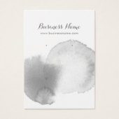 Cartes d'oreille Arrière - plan gris moderne (Devant)