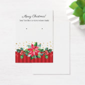 Cartes d'oreille de Noël (Bureau)