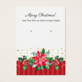 Cartes d'oreille de Noël (Devant)