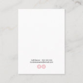 Cartes d'oreille en résine époxy (Dos)