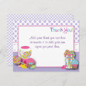 Cartes douces de Merci de célébration (Devant / Derrière)