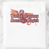 Cartes, Dragons, Stickers Sorcery et Magick (Sac)