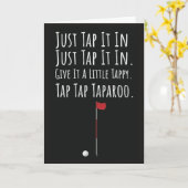 Cartes drôles de golf Citation de joueur de golf s (Fleur jaune)