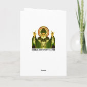 Cartes drôles de la Saint-Patrick (Dos)