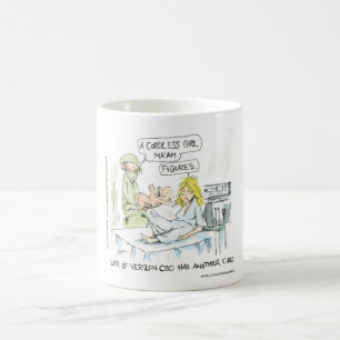 Cartes drôles pour bébé sans fil T-shirts Mugs & C