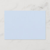 Cartes du boîtier Mariage Sky bleu Aquarelle (Dos)