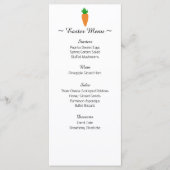 Cartes du dîner de Pâques (Devant)