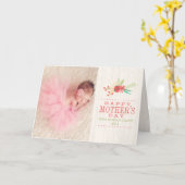 Cartes du jour de mère de région boisée (Fleur jaune)