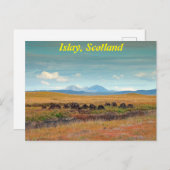 Cartes du Jura d'Islay, Écosse Carte postale (Devant / Derrière)