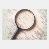 Cartes du monde antique Envelopper les feuilles de (Devant 3)