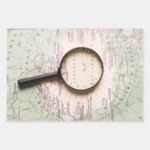 Cartes du monde antique Envelopper les feuilles de (Devant)