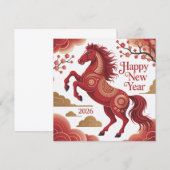 Cartes du Nouvel An chinois (Devant / Derrière)
