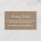 Cartes du site web de la collection Rustic Horsesh (Dos)