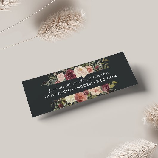 Cartes du site Web de mariage du jardin de la lune