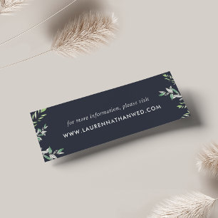 Cartes du site Web Mariage de la taille d'hiver