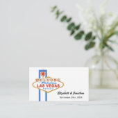 Cartes du site web Mariage des signes Las Vegas (Debout devant)