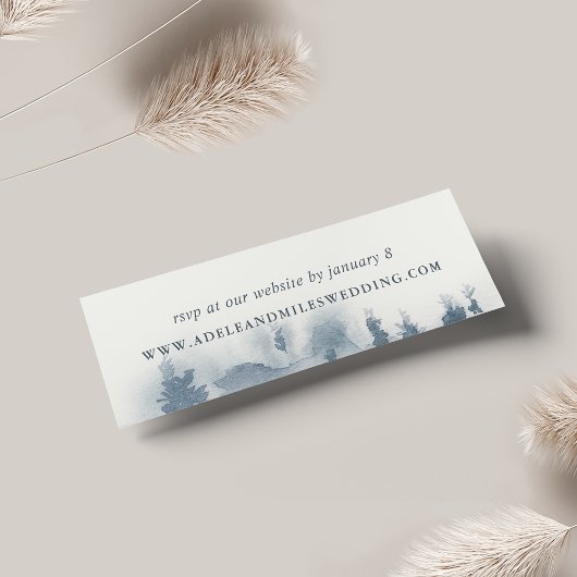 Cartes du site Web Mariage Snowbound | Mini