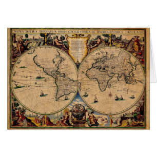 Cartes du vieux monde
