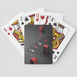 Cartes Dyce et carte de jeu