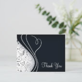 Cartes élégantes de Merci (Debout devant)