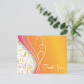 Cartes élégantes de Merci (Debout devant)