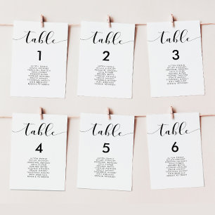 Cartes élégantes en noir et blanc mariage
