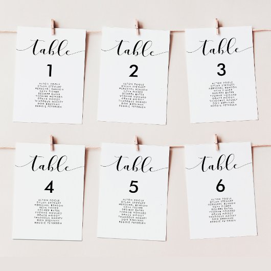 Cartes élégantes en noir et blanc mariage