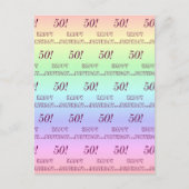 Cartes élégantes personnalisées avec rayures arc-e (Devant)