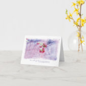 Cartes émouvantes de missions des vies (Fleur jaune)