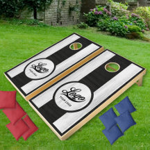 Cartes en bois noir et blanc Entreprise Logo Entre