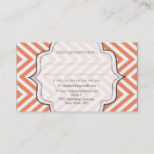 Cartes en filigrane de coiffeur de Chevron de (Dos)
