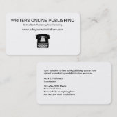 Cartes en ligne de maison d'édition (Devant / Derrière)