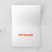 Cartes en pierre de la tombe d'Halloween (Intérieur)