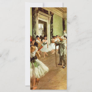 Cartes en rack de classe danse