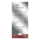 Cartes en rack de salon Bijoux Tanning Argent Park (Dos)