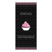 Cartes en rack élégantes pour boulangerie Cupcake (Dos)